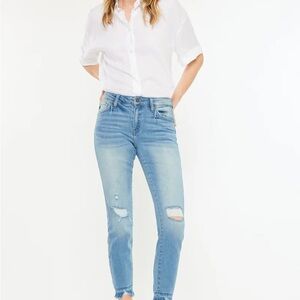 KanCan Electra Mid Rise Ankle Skinny Jeans